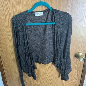 Thin dark grey/black cardigan